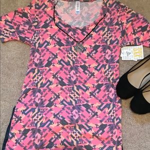 Lularoe Perfect T XXS NWT Pinks